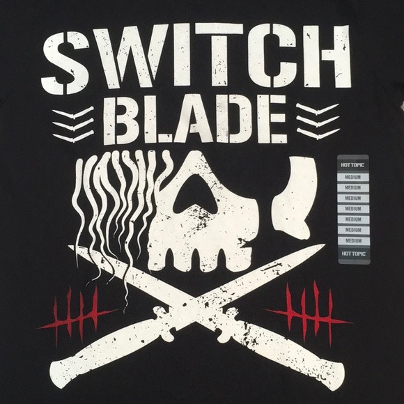 switchblade jay white shirt